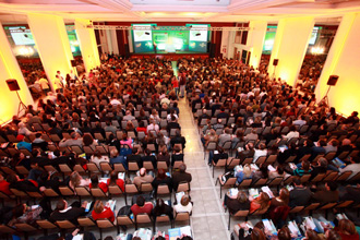 Público formado por empresários superou mil pessoas (Foto: João Alves)
