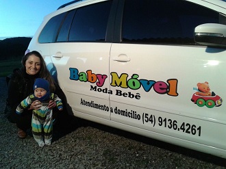 Sabrina Oliveira Lima criou o BabyMóvel (Foto: Divulgação)