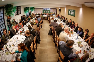 Almoço na casa da Farsul na Expointer reuniu lideranças (Foto: Fagner Almeida)