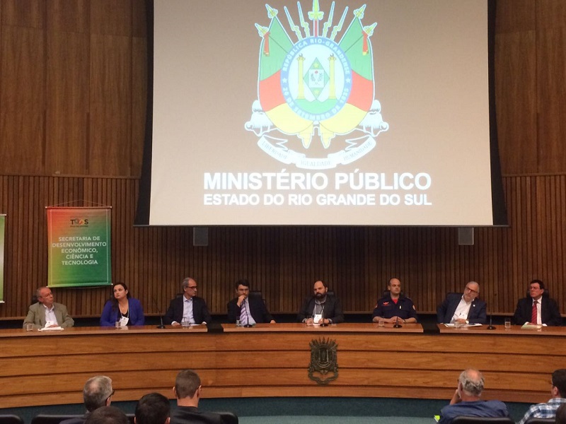 Evento reuniu lideranças na sede do Ministério Público, em Porto Alegre (Foto: SEBRAE/RS)