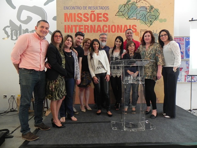 Empresários que participaram da Cosmoprof no evento em Porto Alegre (Foto: SEBRAE/RS)