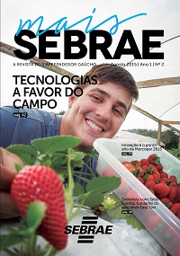 Capa da segunda edição da revista Mais SEBRAE (Foto: Divulgação)