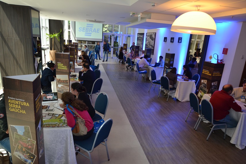 Evento em Porto Alegre reuniu 30 agências de turismo (Foto: SEBRAE/RS)
