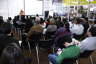 Oficinas e palestras foram realizadas diariamente no espaço dedicados aos EIs (Foto: João Alves)