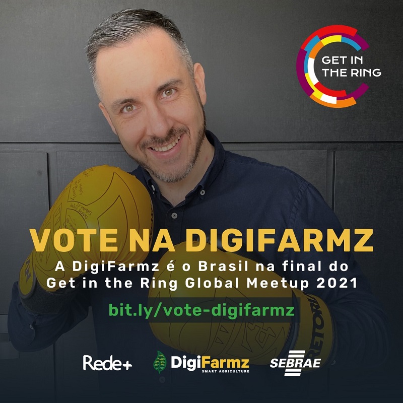 DigiFarmz representa o Brasil na fase final do Get in the Ring Global Meetup 2021
