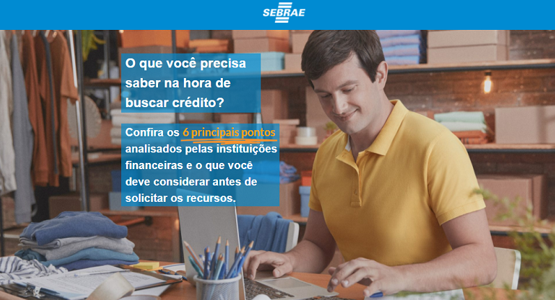 Sebrae RS lança página para esclarecer dúvidas sobre linhas de crédito 1